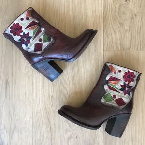 Freebird Disco Hendrix embroidered boots